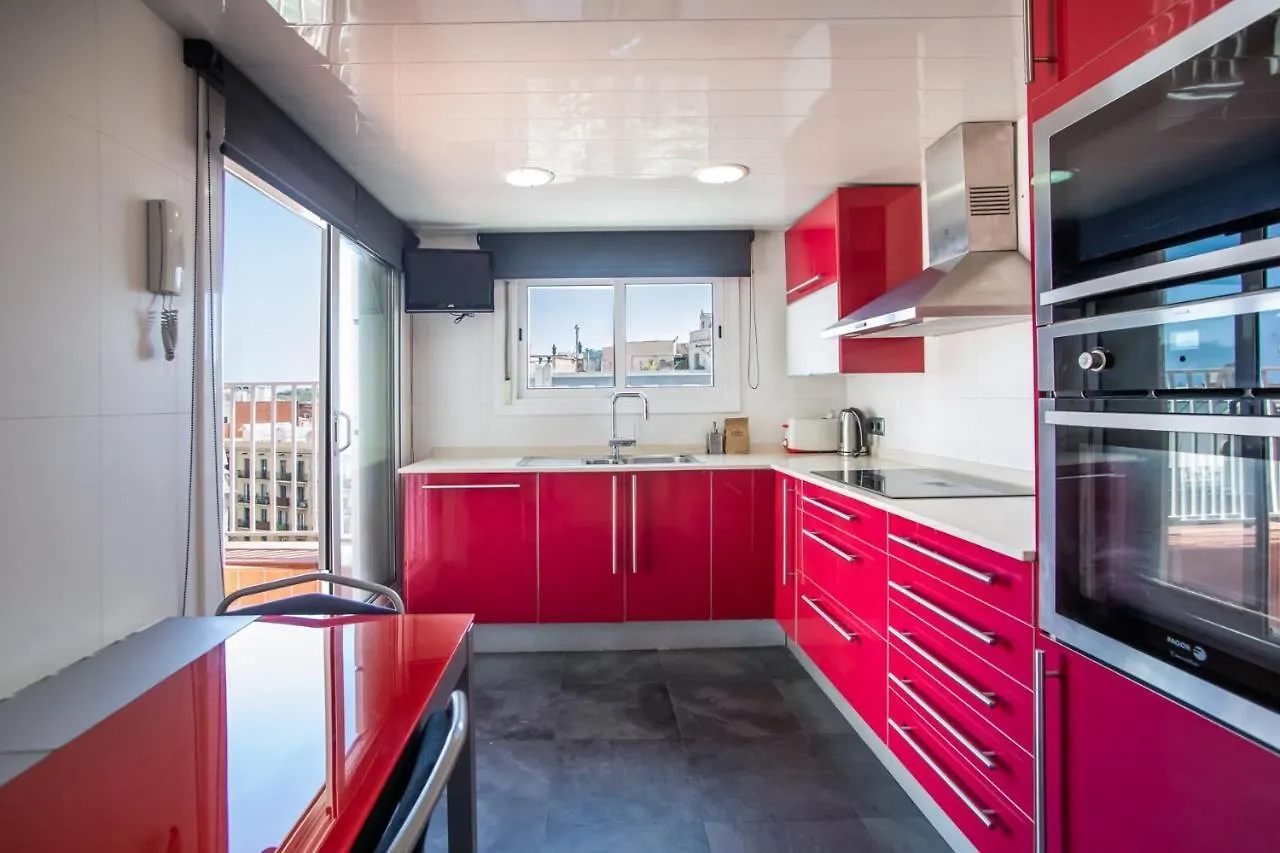S2Sep1099 - Great Apartment With Private Terrace Barcelona Spanien